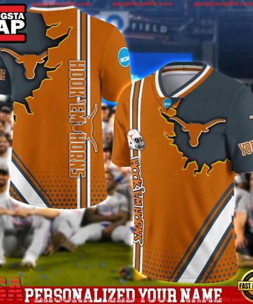 Ncaa Customized Texas Longhorns Team Logo Player Football Jersey Shirt