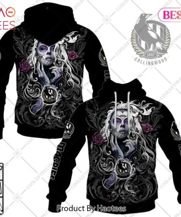 Personalized Netball Au Collingwood Magpies Tattoo Girl Design Hoodie, T-Shirt, Zip Hoodie, Sweatshirt