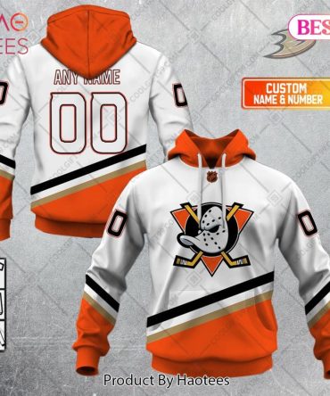 Personalized Nhl Anaheim Ducks Reverse Retro 2223 Style Hoodie, T-Shirt, Zip Hoodie, Sweatshirt