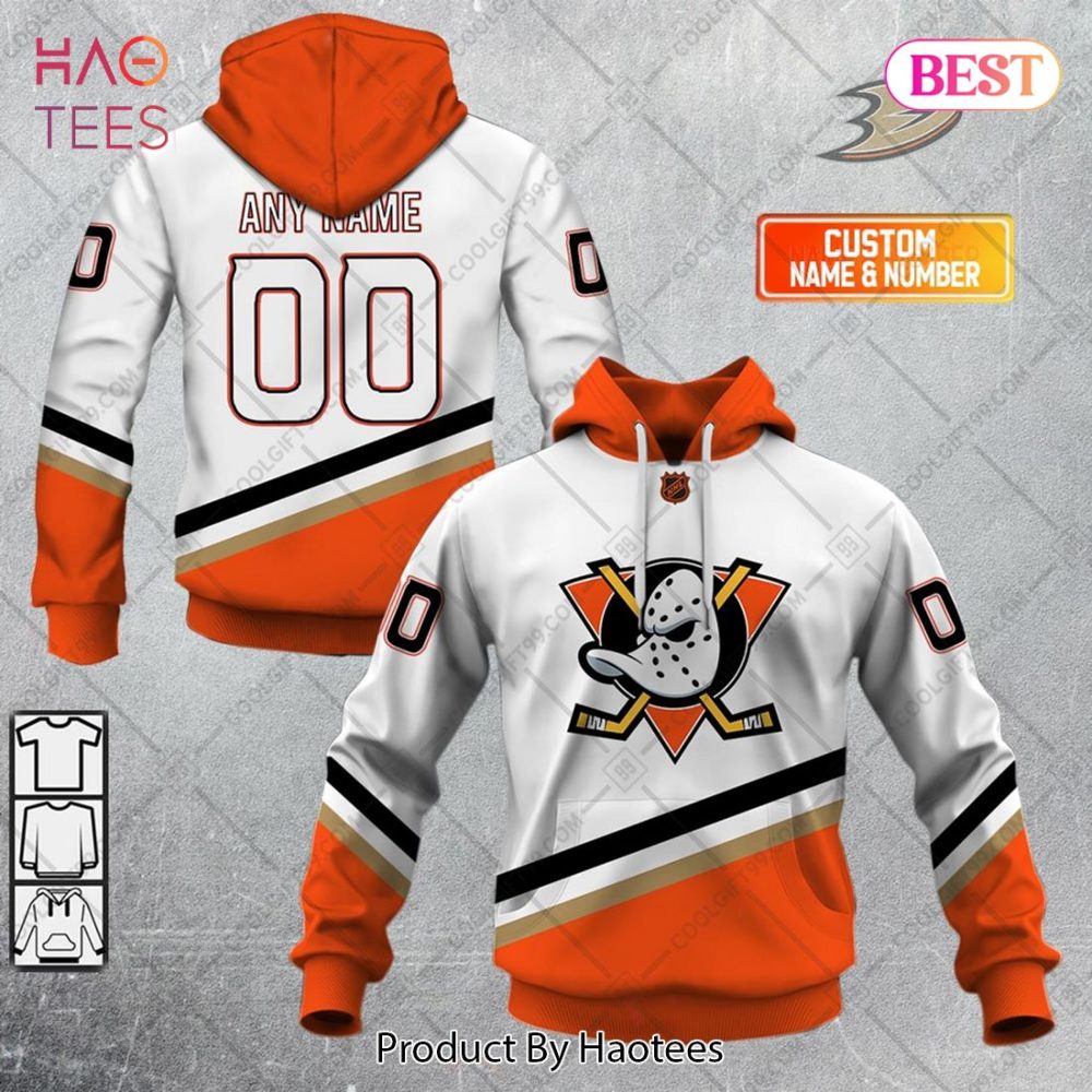 Personalized Nhl Anaheim Ducks Reverse Retro 2223 Style Hoodie, T-Shirt, Zip Hoodie, Sweatshirt