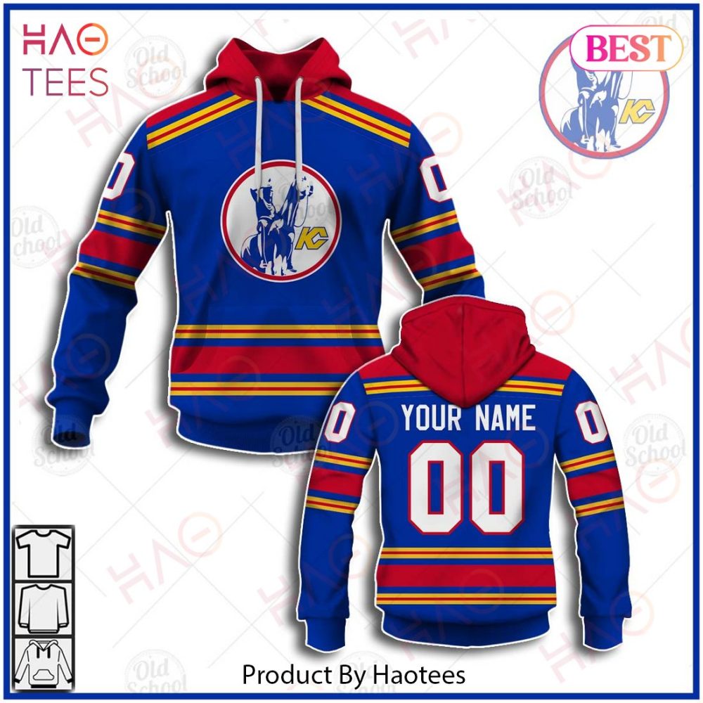 Personalized Nhl Kansas City Scouts New Jersey Devils Vintage Jersey Blue 3D Hoodie