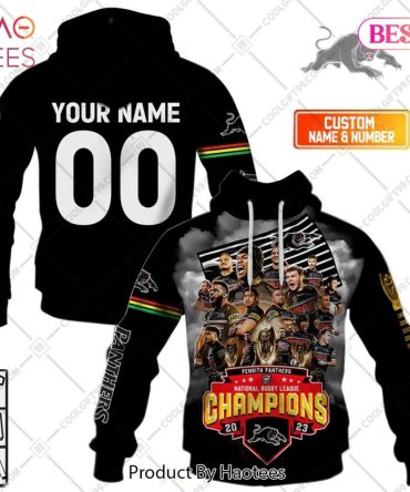 Personalized Nrl Penrith Panthers 2023 Champions Hoodie, T-Shirt, Zip Hoodie, Sweatshirt