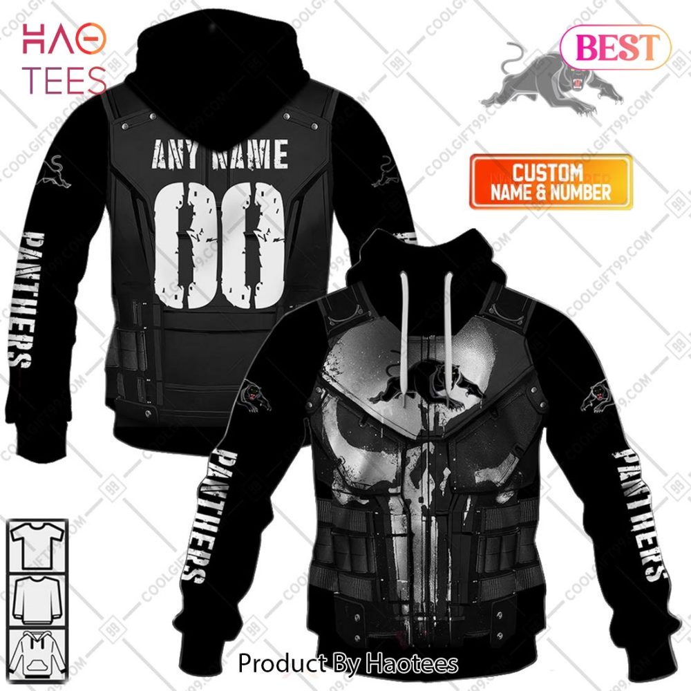 Personalized Nrl Penrith Panthers Punisher Hoodie, T-Shirt, Zip Hoodie, Sweatshirt
