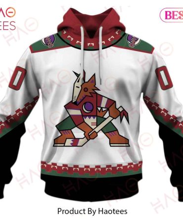 Personalized Phoenix Coyotes Arizona Coyotes 90S Vintage Away Jersey 3D Hoodie