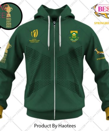 Personalized Rugby World Cup 2023 Springboks South Africa Rugby Home Jersey Hoodie, T-Shirt, Zip Hoodie, Sweatshirt