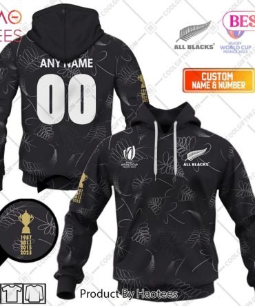 Personalized Rwc 2023 Champions Zealand All Blacks Hoodie, T-Shirt, Zip Hoodie, Sweatshirt