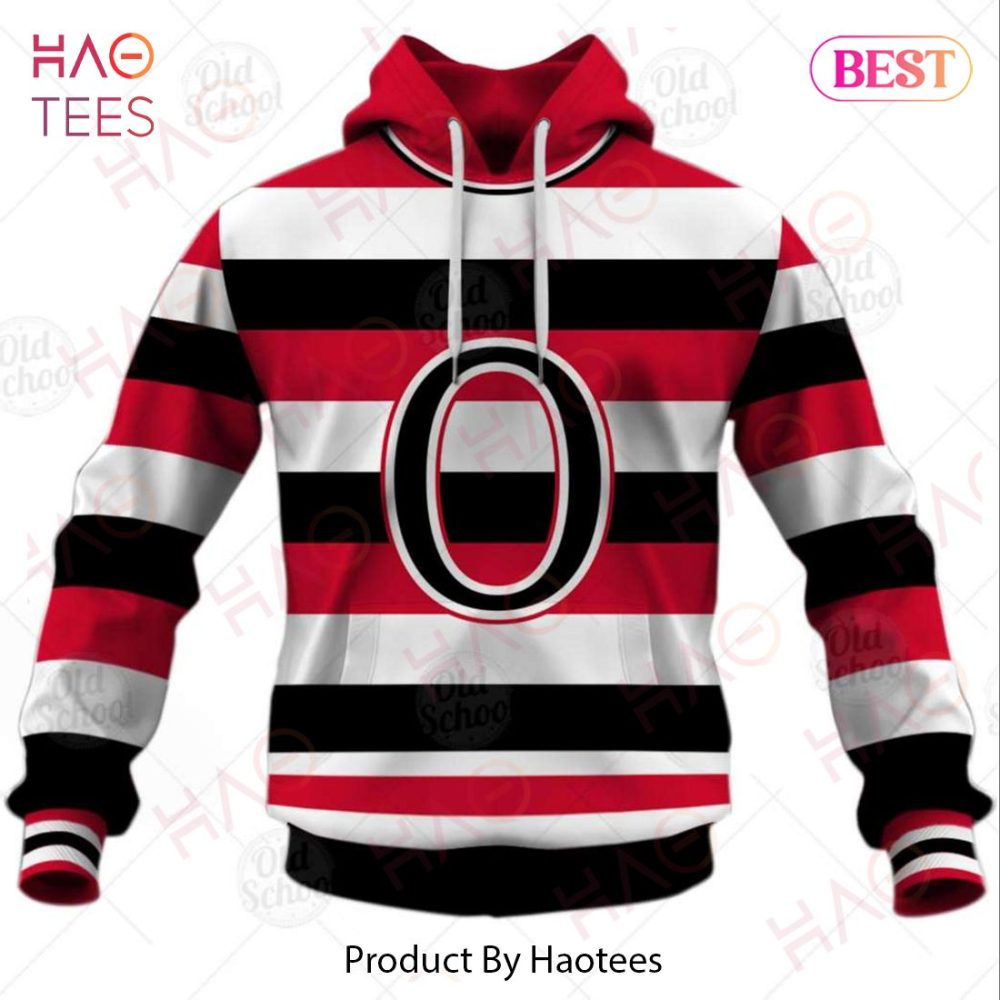Personalized Vintage Nhl Ottawa Senators St. Louis Eagles Jersey 3D Hoodie