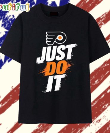 Philadelphia Flyers Just Do It Slogan Nhl Vintage T Shirt