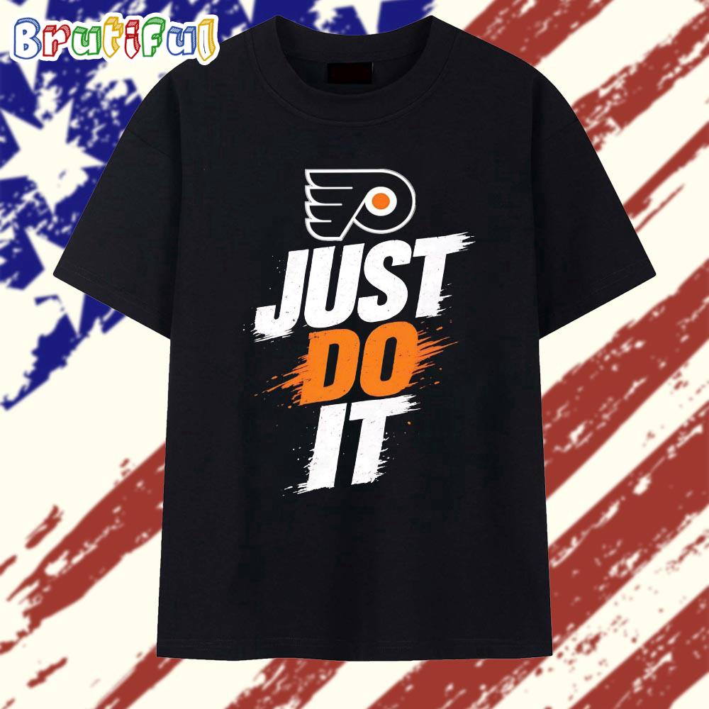 Philadelphia Flyers Just Do It Slogan Nhl Vintage T Shirt