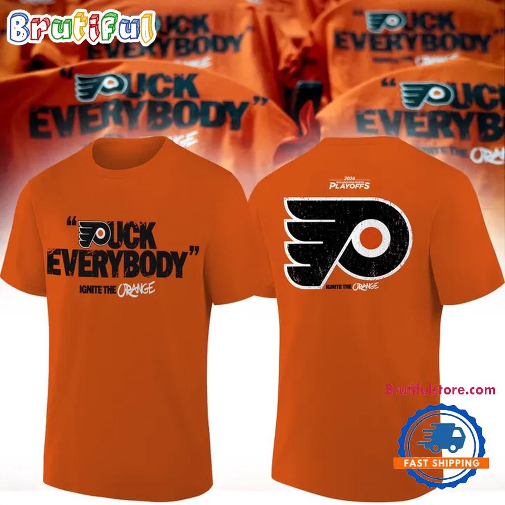 Philadelphia Flyers Puck Everybody T Shirt