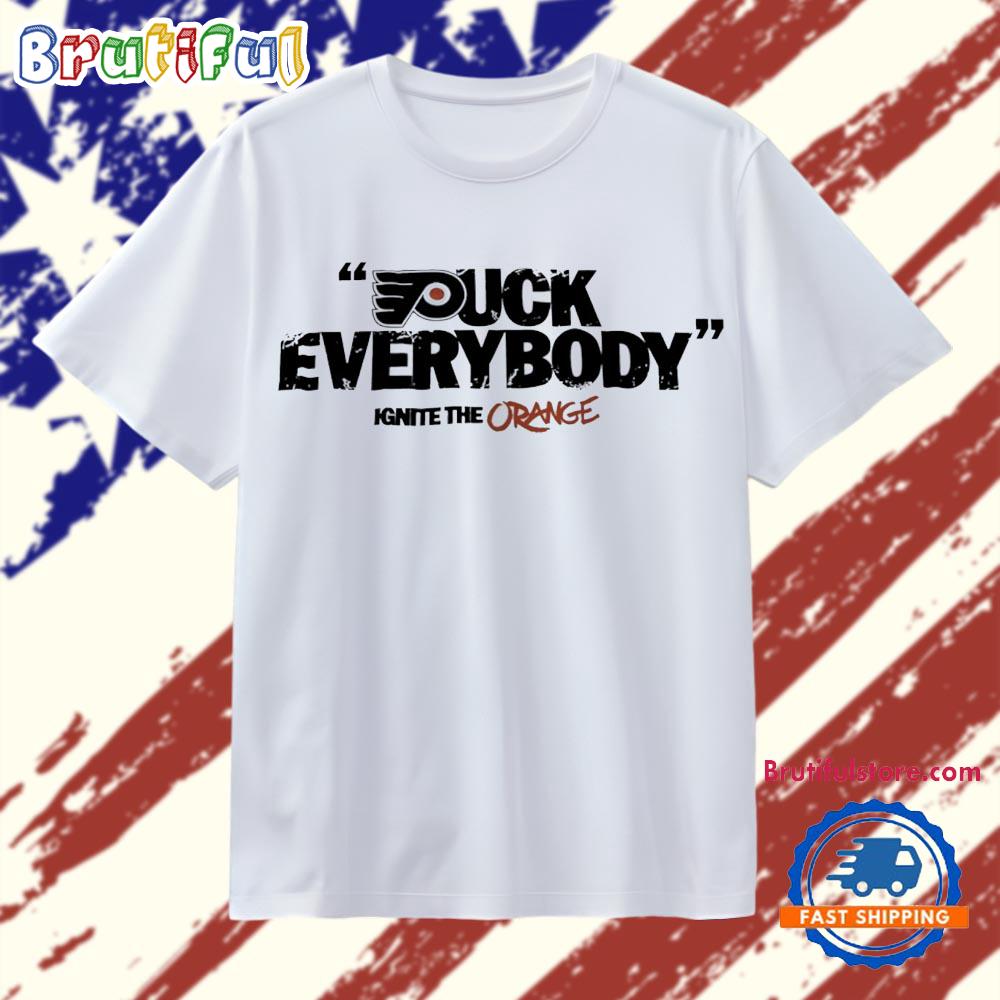 Philadelphia Playoff Hockey Puck Everybody T Shirt