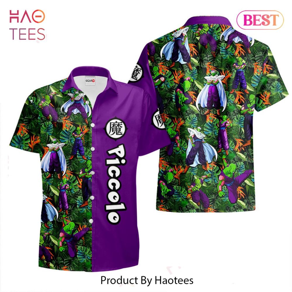 Piccolo Hawaiian Shirts Custom Anime Merch Clothes For Men Women