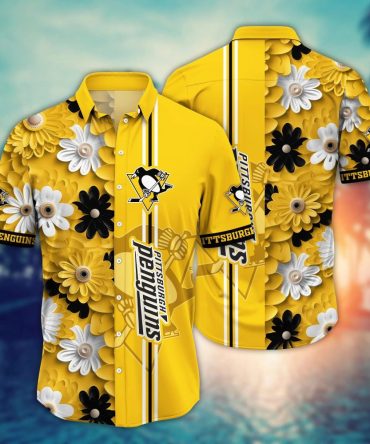 Pittsburgh Penguins Nhl Hawaiian Shirt July Aloha Shirt