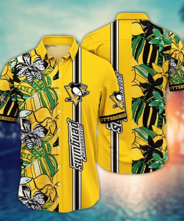 Pittsburgh Penguins Nhl Hawaiian Shirt Watermelons Aloha Shirt