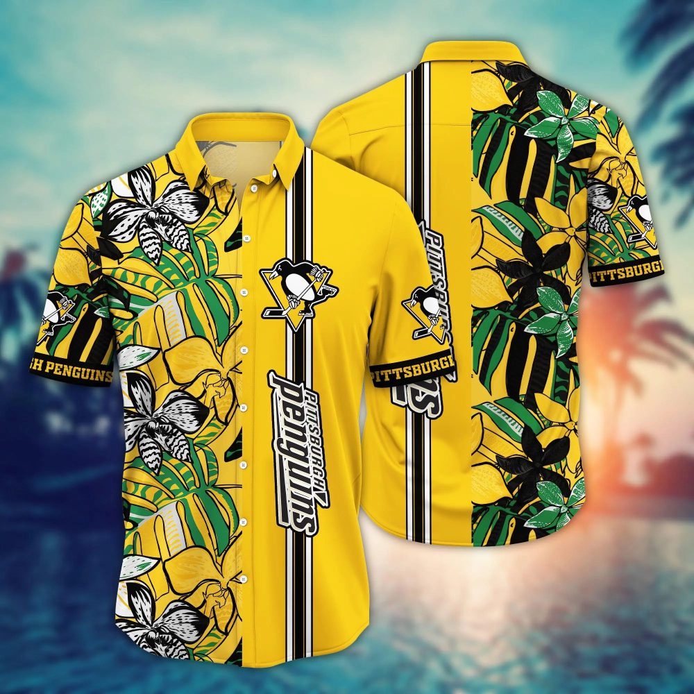 Pittsburgh Penguins Nhl Hawaiian Shirt Watermelons Aloha Shirt
