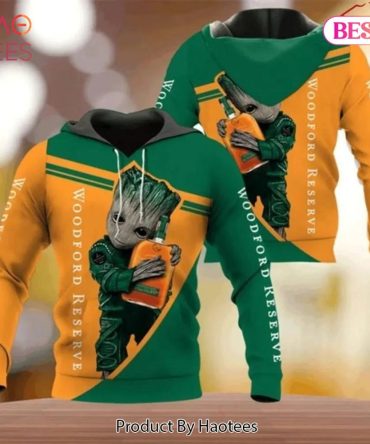 Baby Groot Star Wars Woodford Reserve 3D Hoodie For Men And Women