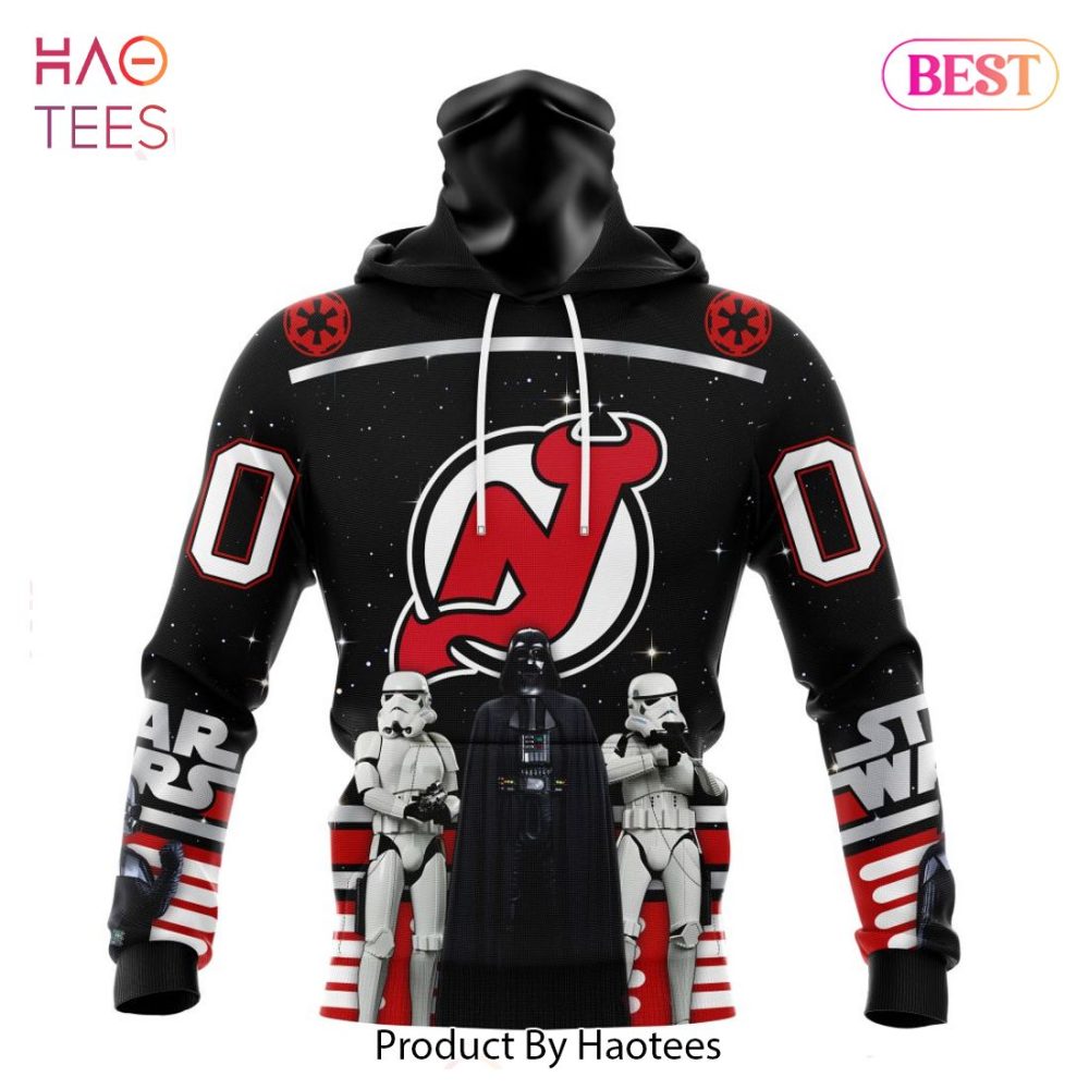 Nhl Jersey Devils Special Star Wars Design May 4Th Be With You Jeysey - Image 4