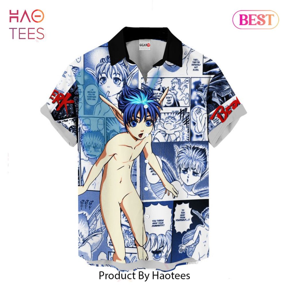 Puck Hawaiian Shirts Berserk Custom Anime Clothes For Men Women - Image 2