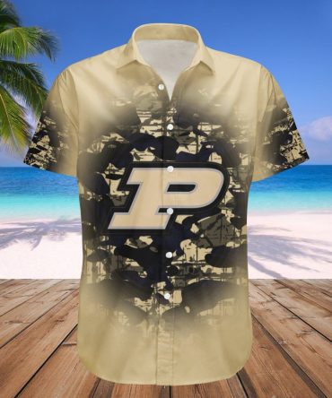 Purdue Boilermakers Hawaii Shirt Camouflage Vintage – Ncaa