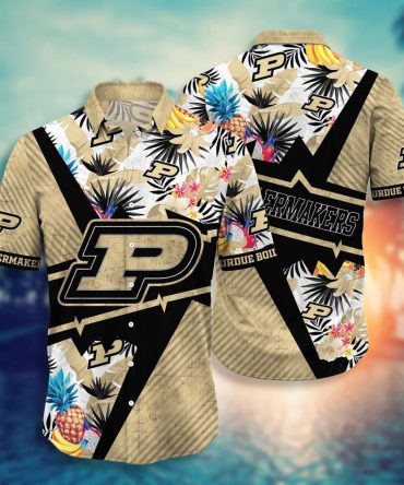 Purdue Boilermakers Ncaa Hawaiian Shirt Beach Days Aloha Shirt