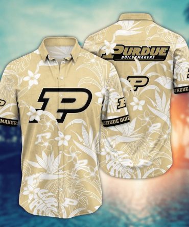 Purdue Boilermakers Ncaa Hawaiian Shirt Beer Gardenstime Aloha Shirt