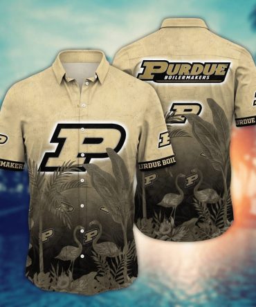 Purdue Boilermakers Ncaa Hawaiian Shirt Evening Strollstime The Sport Of Two Halves Shirts