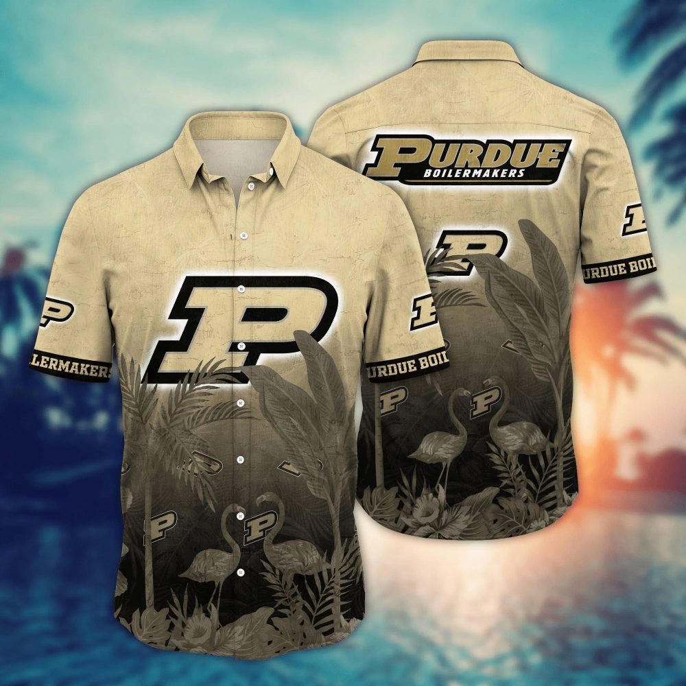 Purdue Boilermakers Ncaa Hawaiian Shirt Evening Strollstime The Sport Of Two Halves Shirts