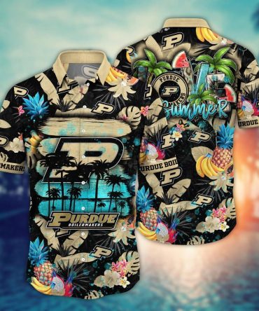 Purdue Boilermakers Ncaa Hawaiian Shirt Firefliestime Aloha Shirt