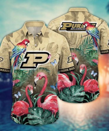 Purdue Boilermakers Ncaa Hawaiian Shirt Hammocks Aloha Shirt