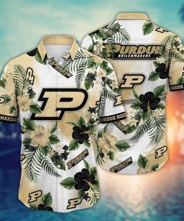 Purdue Boilermakers Ncaa Hawaiian Shirt High Temperaturestime Aloha Shirt