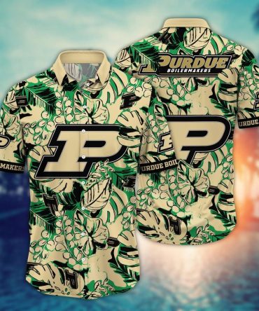 Purdue Boilermakers Ncaa Hawaiian Shirt Ice Cream Season Aloha Shirt