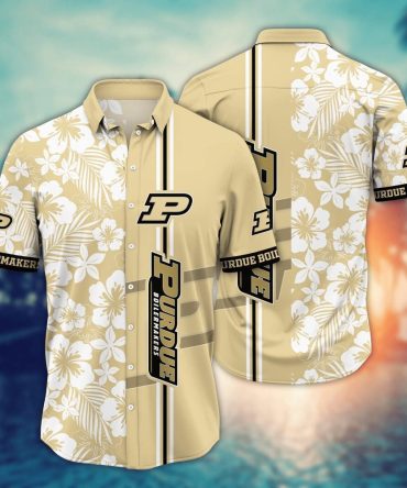 Purdue Boilermakers Ncaa Hawaiian Shirt Midsummertime Aloha Shirt