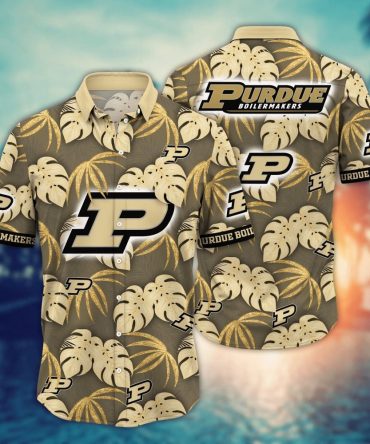 Purdue Boilermakers Ncaa Hawaiian Shirt Seashore Aloha Shirt