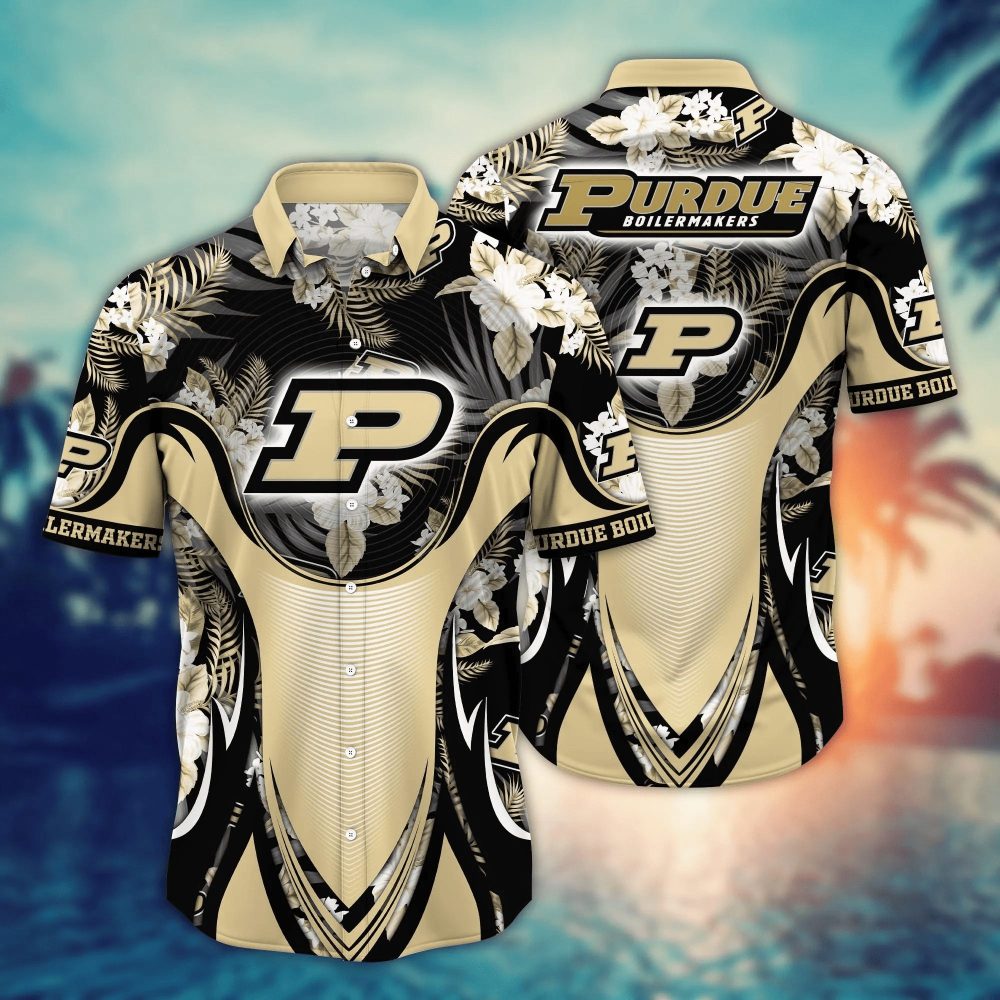 Purdue Boilermakers Ncaa Hawaiian Shirt Sunlit Aloha Shirt