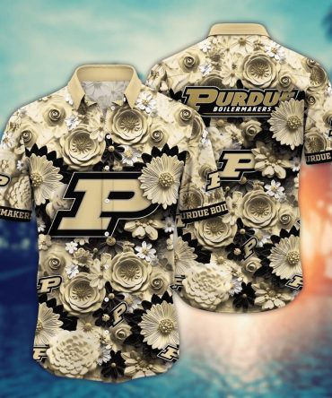 Purdue Boilermakers Ncaa Hawaiian Shirt Trending For This Summer Customize Shirt Any Team