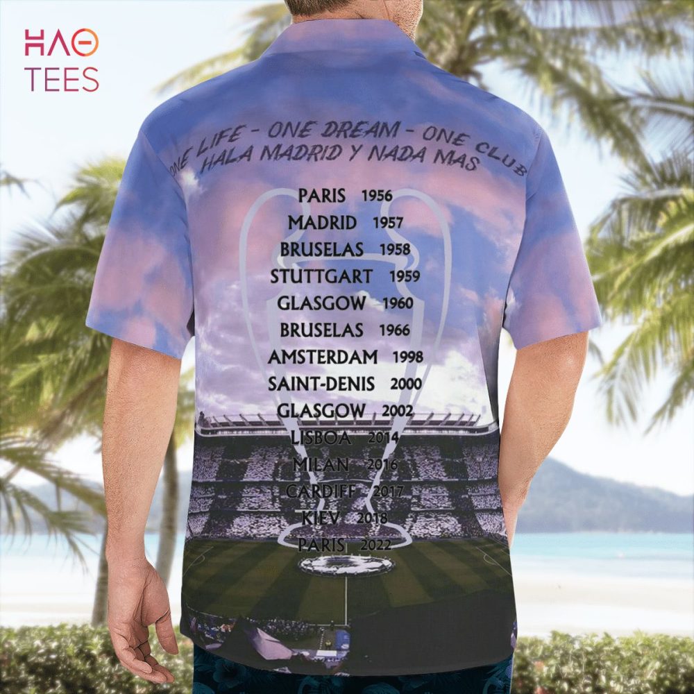 Real Madrid Campionaop Hawaiian Shirt
