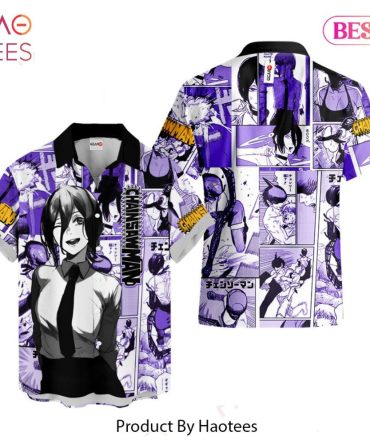 Reze Hawaiian Shirts Custom Anime Merch Clothes For Men Women