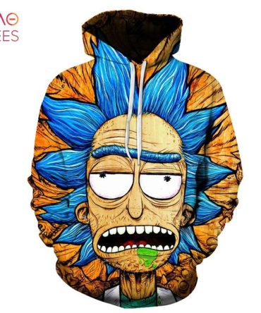 Rick And Morty 3D Printed Hoodie