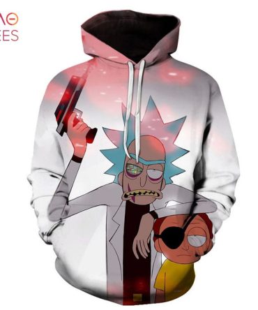 Rick And Morty 3D Printed Hoodie Limited Edition