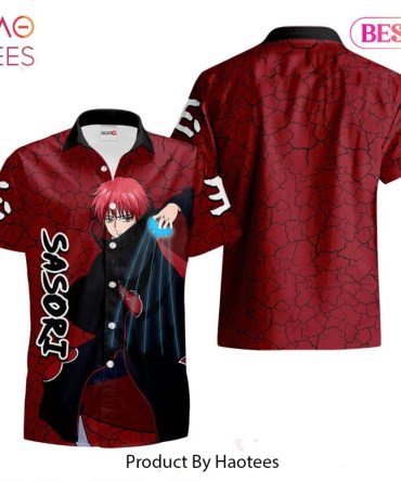 Sasori Hawaiian Shirts Custom Anime Merch Clothes For Men Women Hot Trend 2023