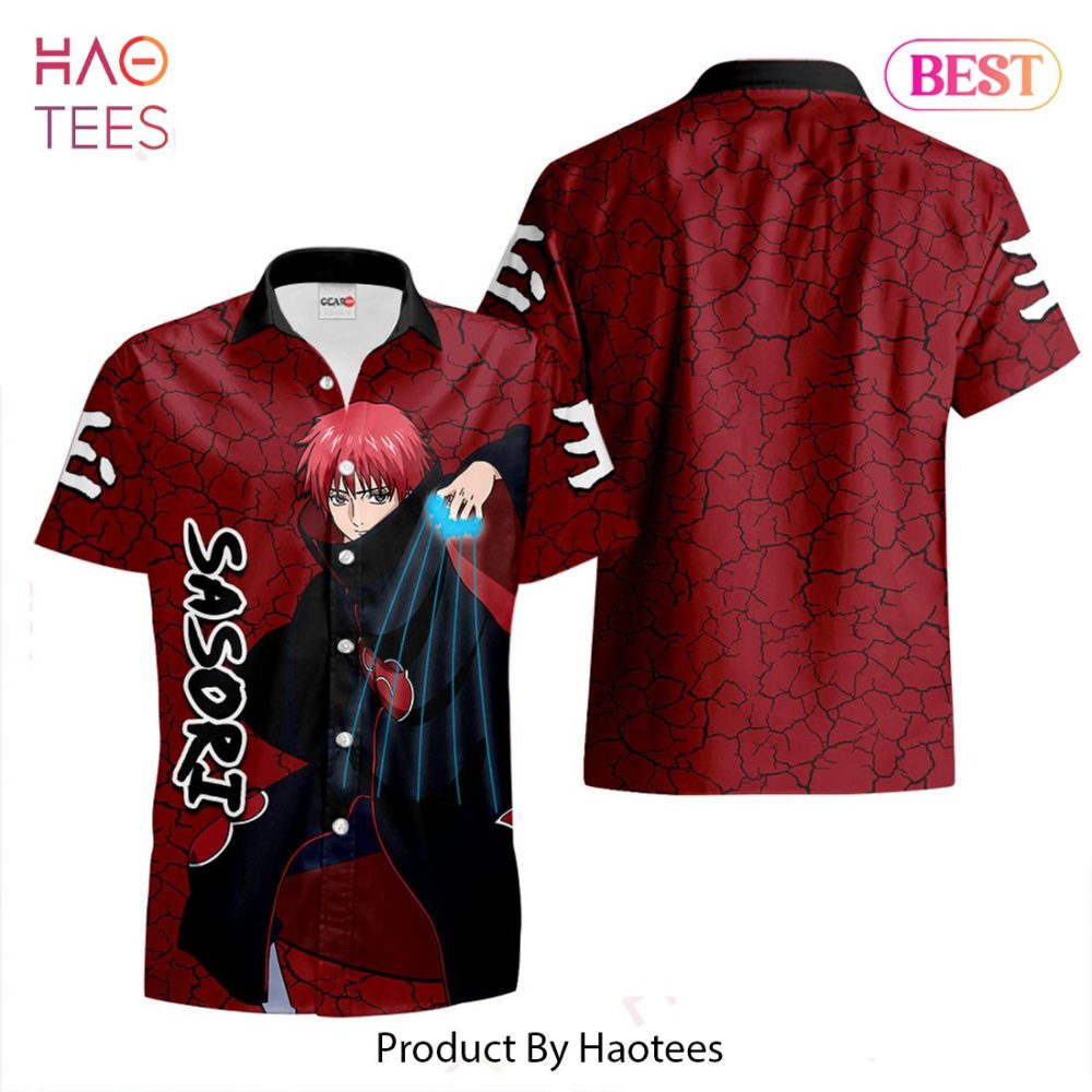 Sasori Hawaiian Shirts Custom Anime Merch Clothes For Men Women