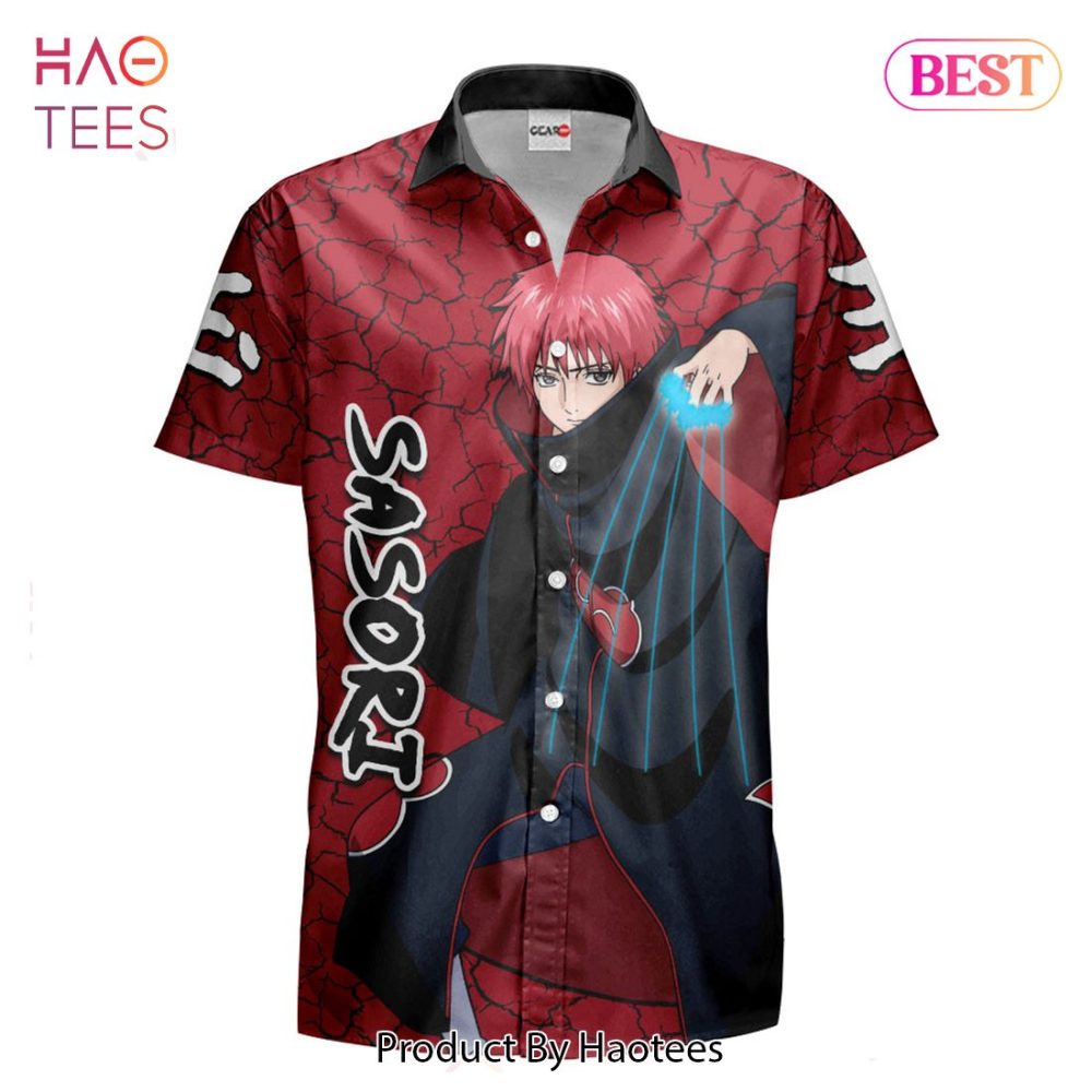 Sasori Hawaiian Shirts Custom Anime Merch Clothes For Men Women Hot Trend 2023 - Image 2