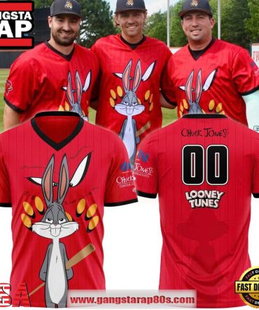 Schaumburg Boomers X Chuck Jones Looney Tunes Limited Edition Custom Football Jersey