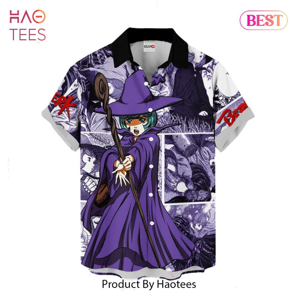 Schierke Hawaiian Shirts Berserk Custom Anime Clothes For Men Women - Image 2