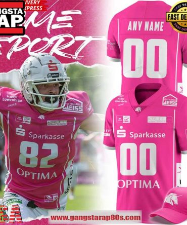 Schwäbisch Hall Unicorns Pink Bowl 2025 Custom Football Jersey