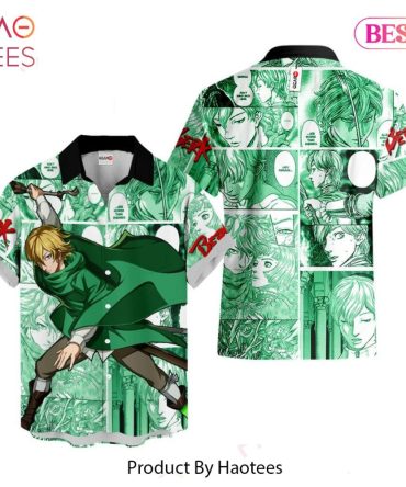 Serpico Hawaiian Shirts Berserk Custom Anime Clothes For Men Women