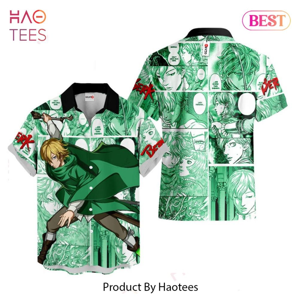 Serpico Hawaiian Shirts Berserk Custom Anime Clothes For Men Women