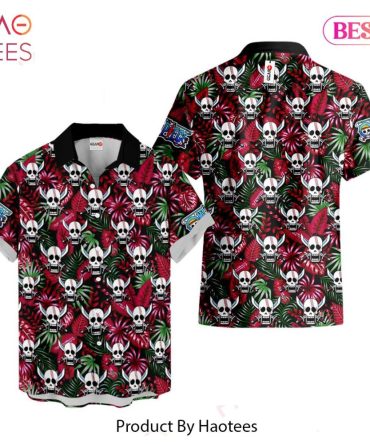 Shanks Symbol Hawaiian Shirts Custom Anime Merch Clothes For Men Women