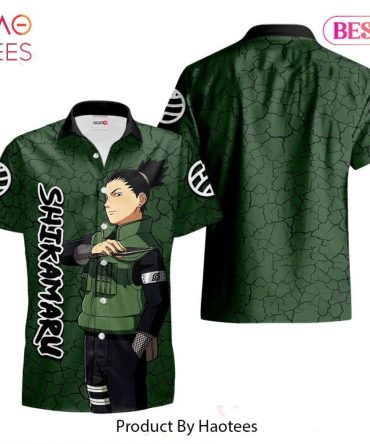 Shikamaru Nara Hawaiian Shirts Custom Anime Merch Clothes For Men Women