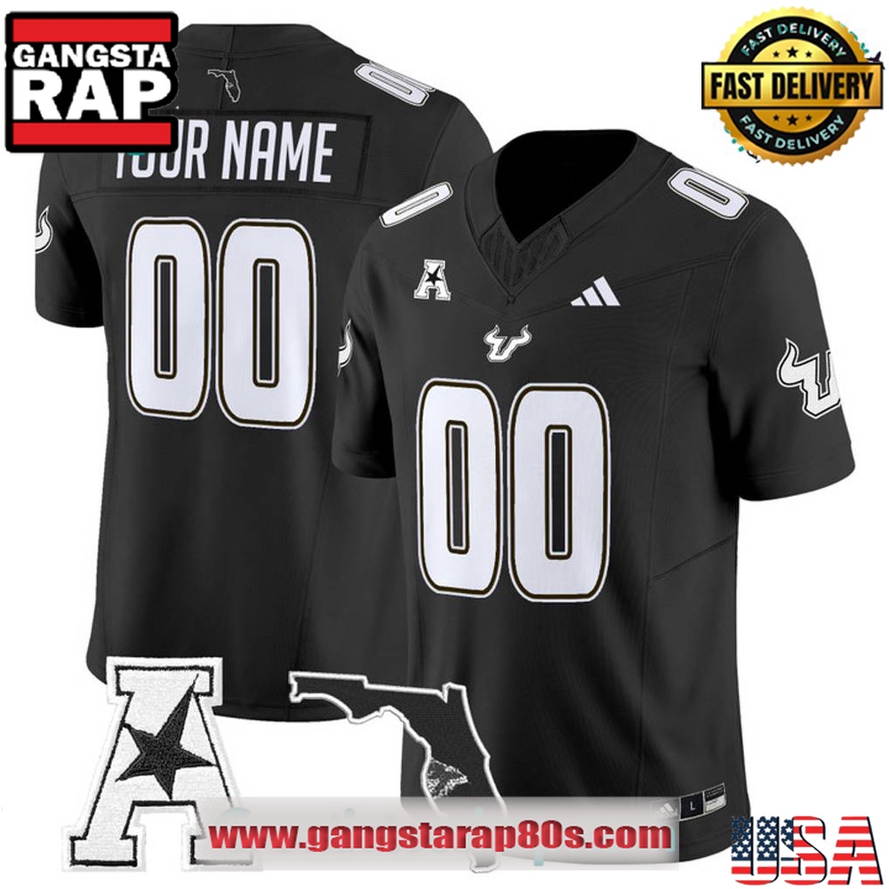 South Florida Bulls 2025 Special Custom Football Jersey